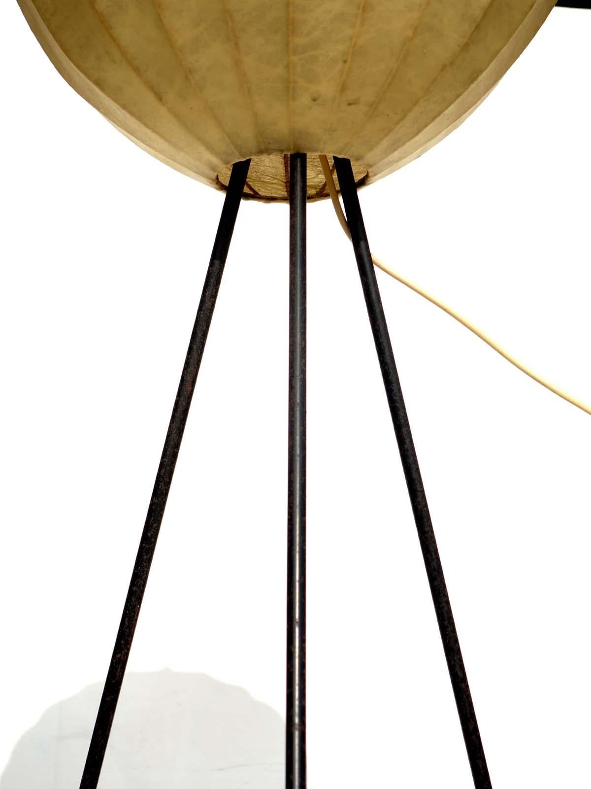 Mid-Century Modern 1950s Cocoon Italian Midcentury Design Floor Lamp