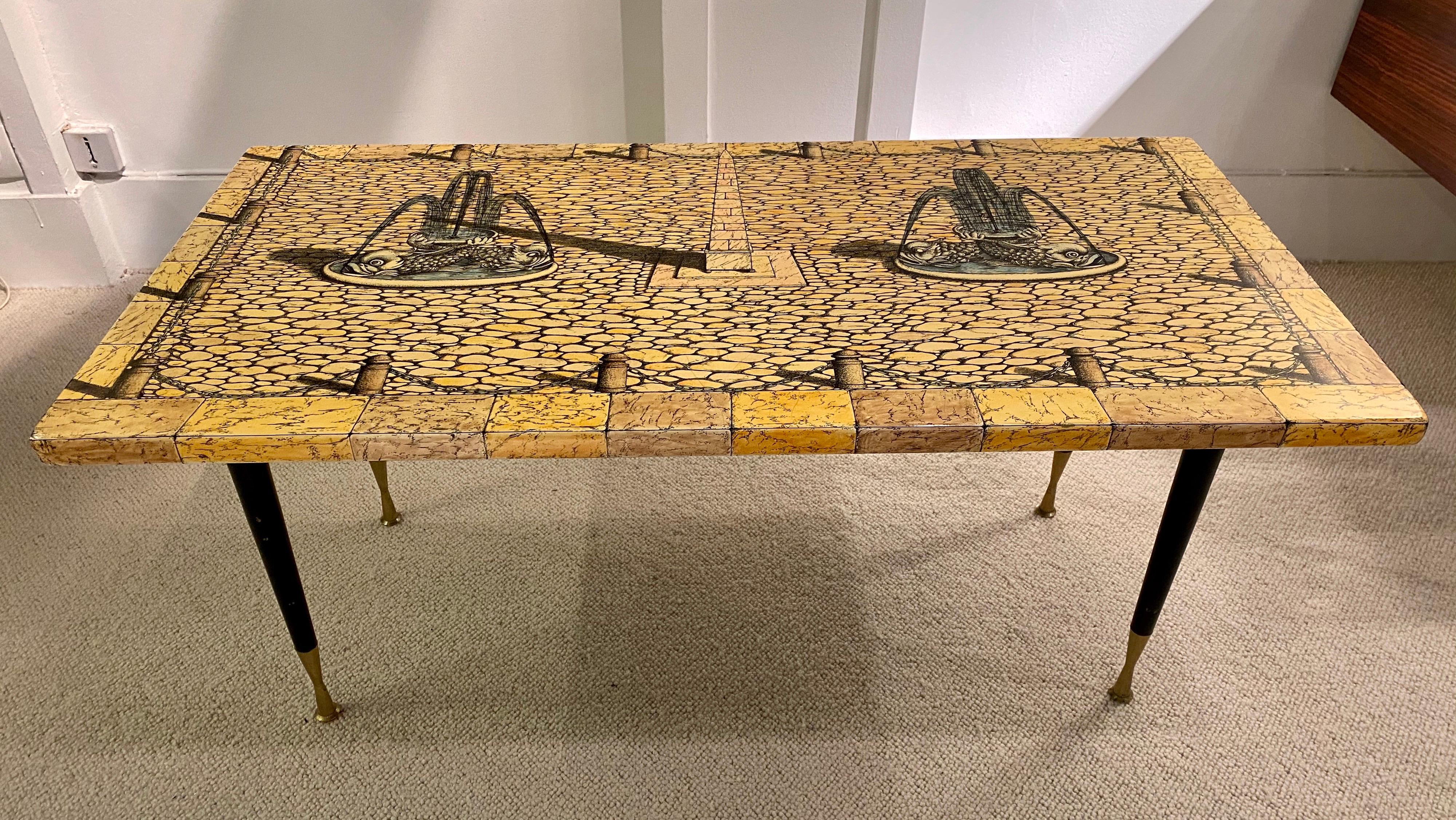 1950s Coffee Table by Piero Fonasetti 7