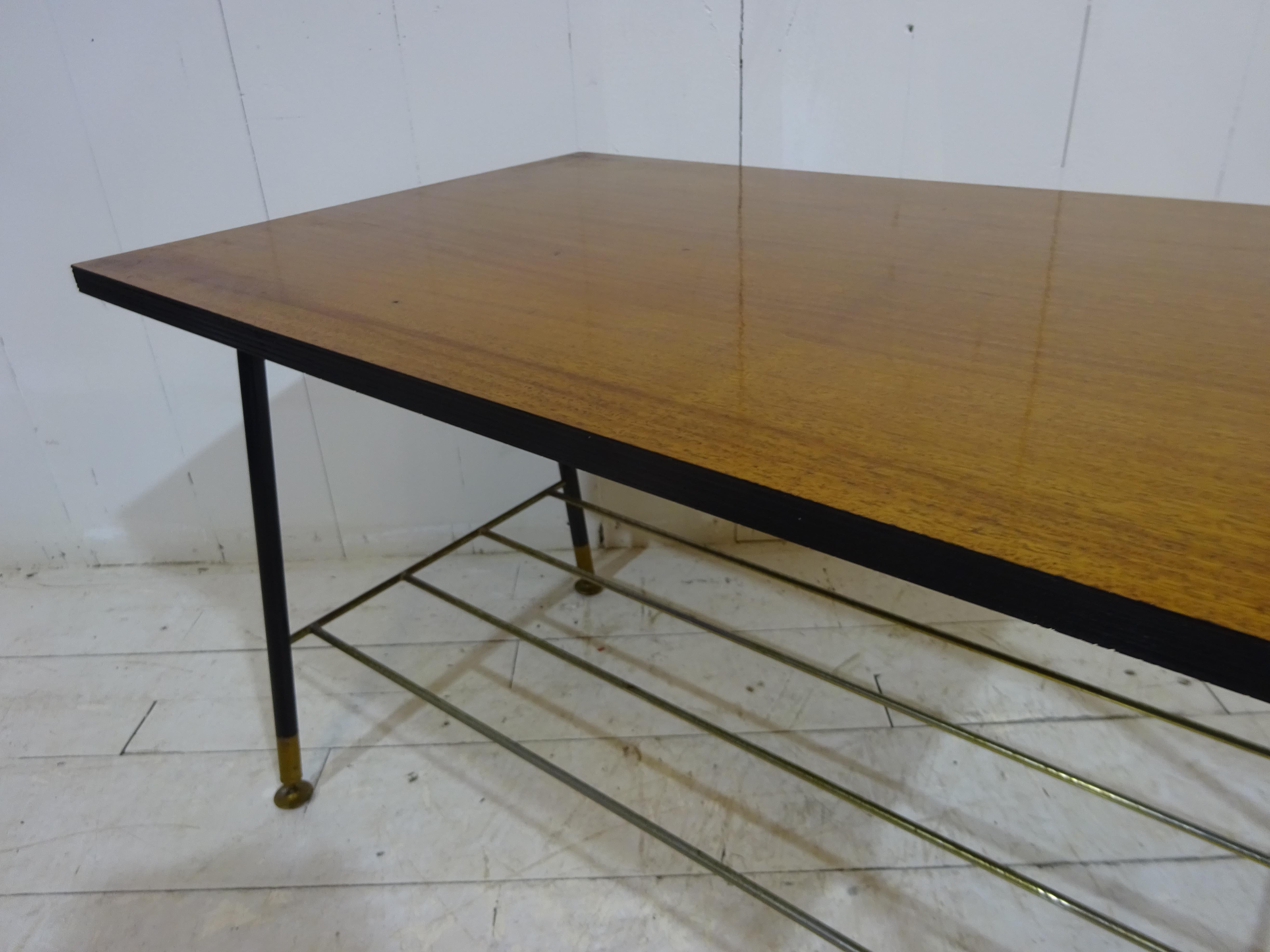 British 1950's Coffee Table For Sale