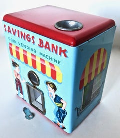 1950's Coin Vending Toy Mechanical Bank