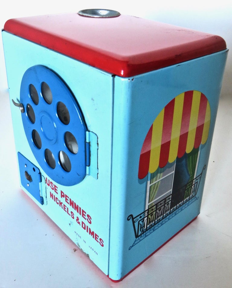 1950's Coin Vending Toy Mechanical Bank at 1stDibs