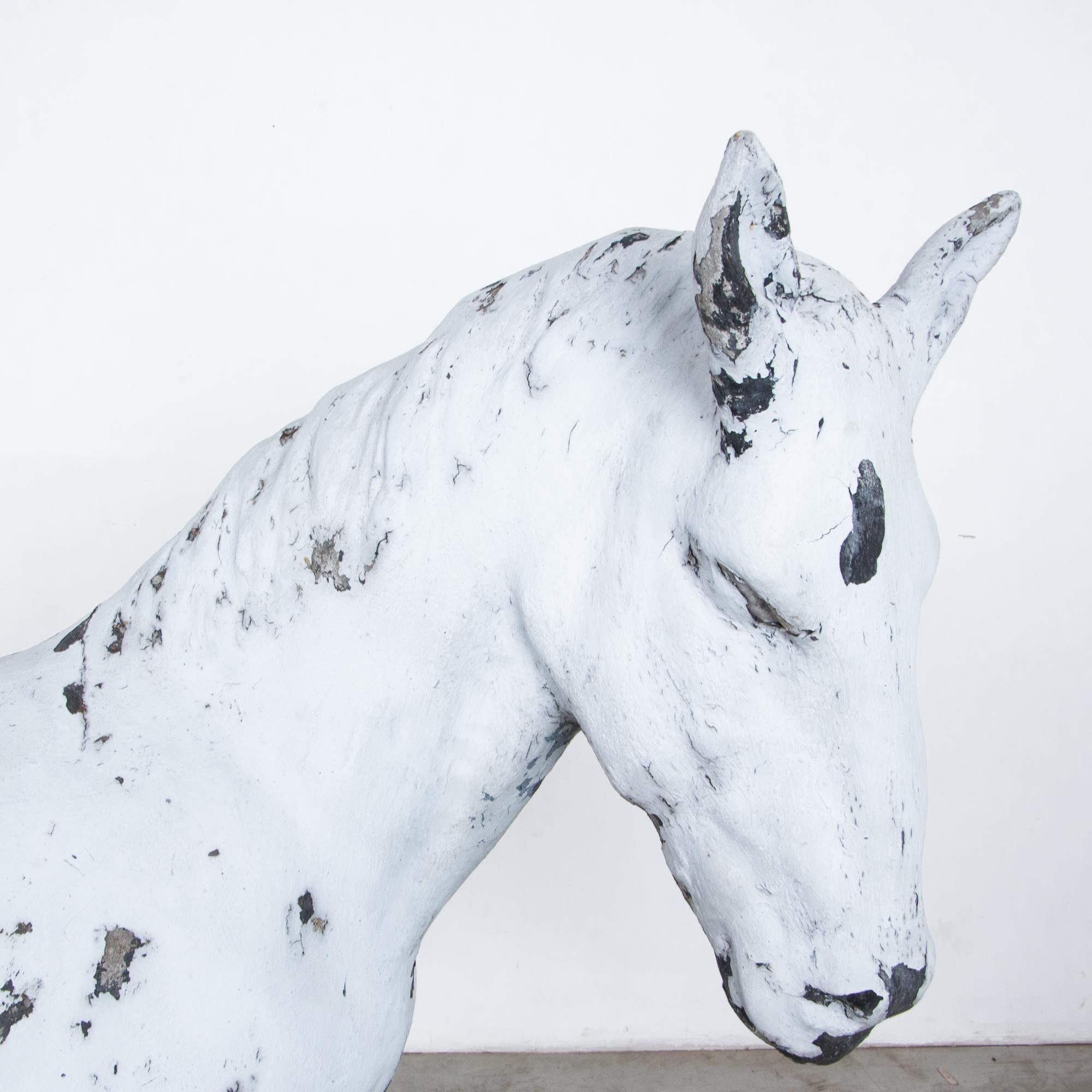 Mid-20th Century 1950s Concrete Donkey Sculpture