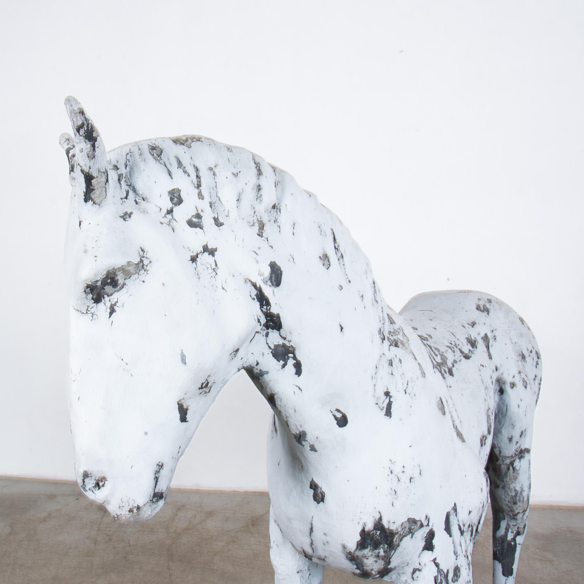 1950s Concrete Donkey Sculpture 1