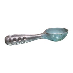 1950s Cool Vintage Modern Ice Cream Scooper in Aluminum