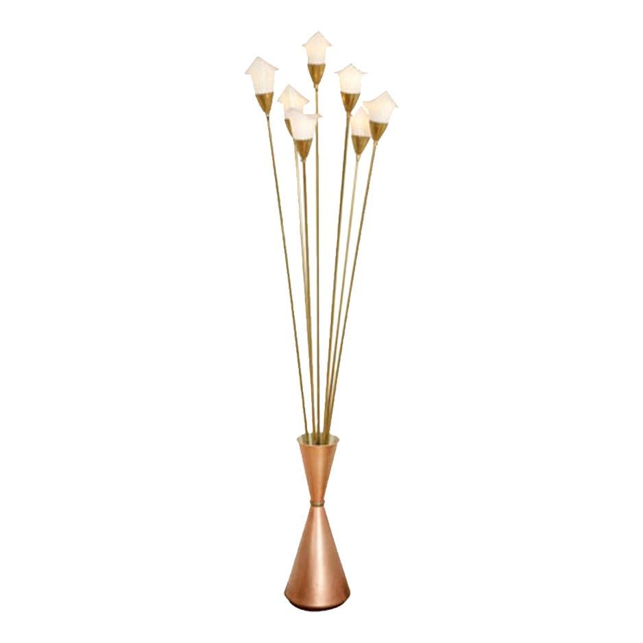 calla lily floor lamp