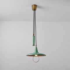 Pendentif à contrepoids des années 1950 attribué à Gaetano Sciolari pour Stilnovo