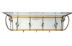 1950s Cristal Arte Coat Rack