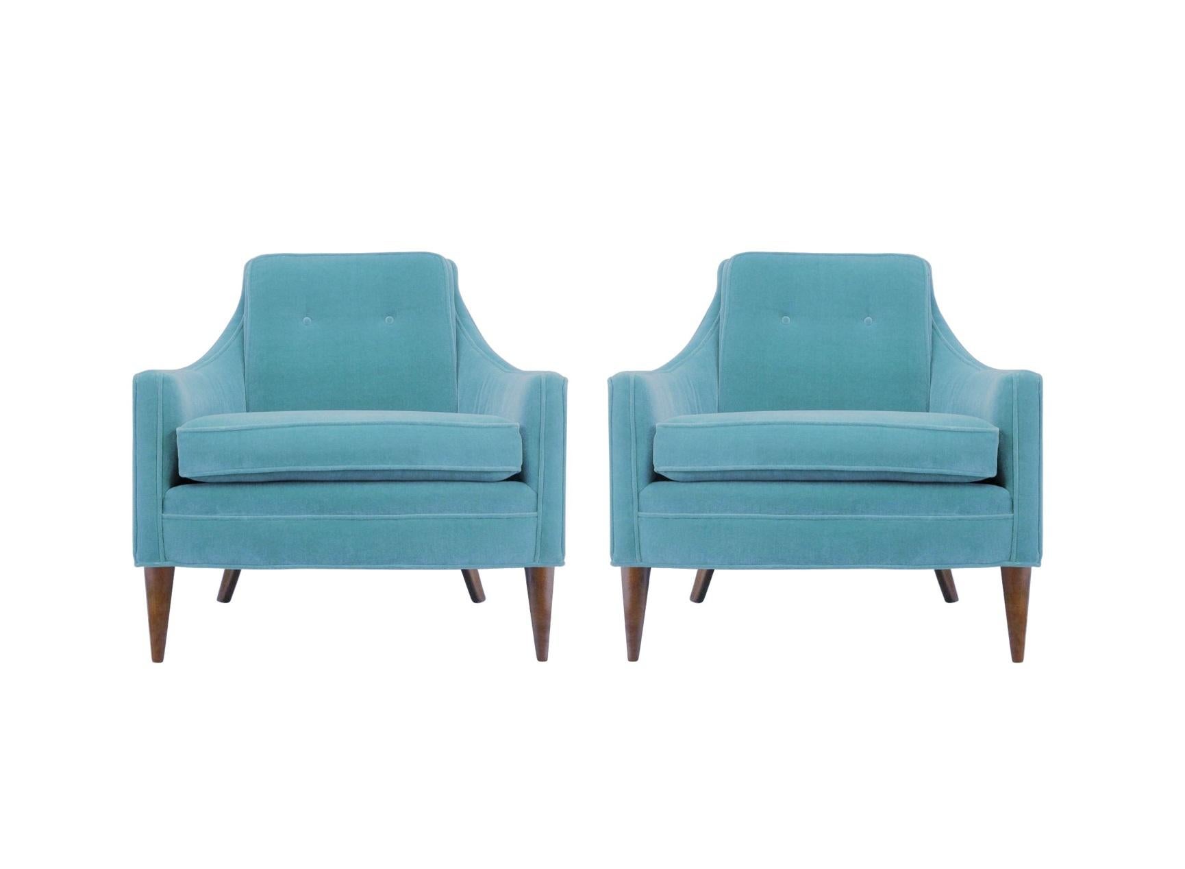 Don’t settle for any lounge chairs. These amazing chairs are the epitome of comfort and style with ahead-of-the-trend transitional design will not let you down. Incorporating classic lines with a streamlined silhouette, the perfect combination of