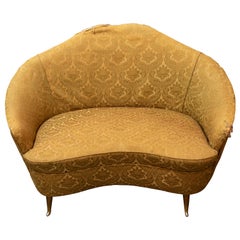 Modern Curved Sofa by ISA Bergamo Original Label