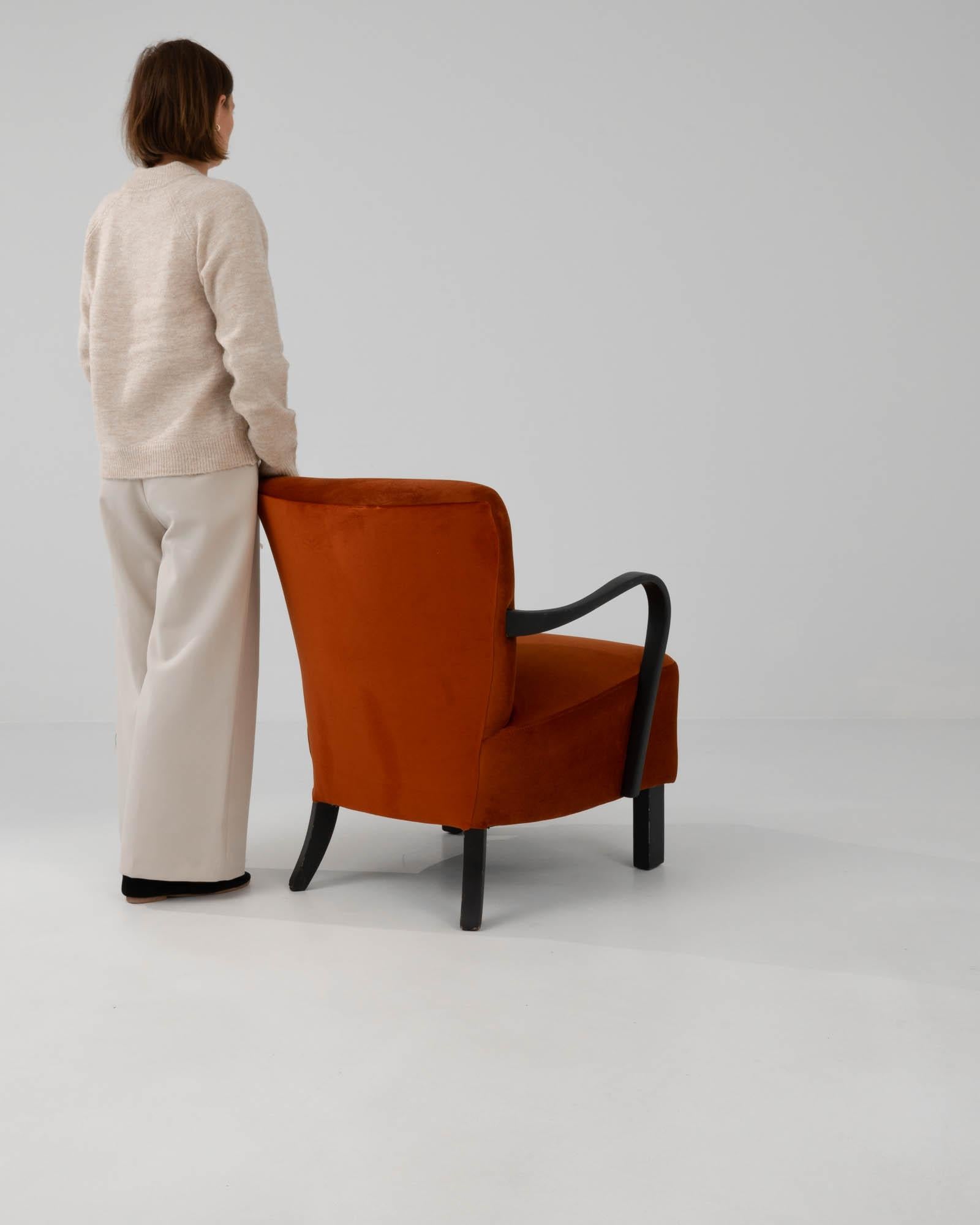 Mid-20th Century 1950s Czech Cocktail Chair by J. Halabala