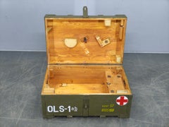 1950s Czech Military Medical Storage Chest Vzor 57