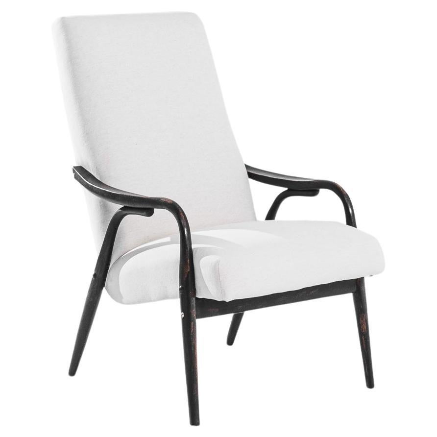 1950s Czech Upholstered Armchair