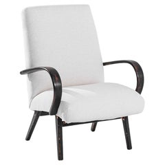 1950s Czech Upholstered Armchair