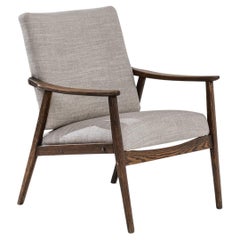 1950s Czech Upholstered Armchair