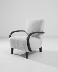 1950s Czech Wooden Armchair by J. Halabala