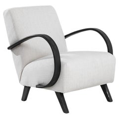 1950s Czech Wooden Armchair by J. Halabala