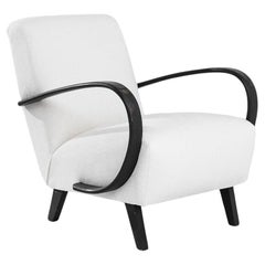 1950s Czech Wooden Armchair by J. Halabala
