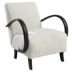 1950s Czech Wooden Armchair by J. Halabala
