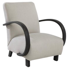 1950s Czech Wooden Armchair by J. Halabala
