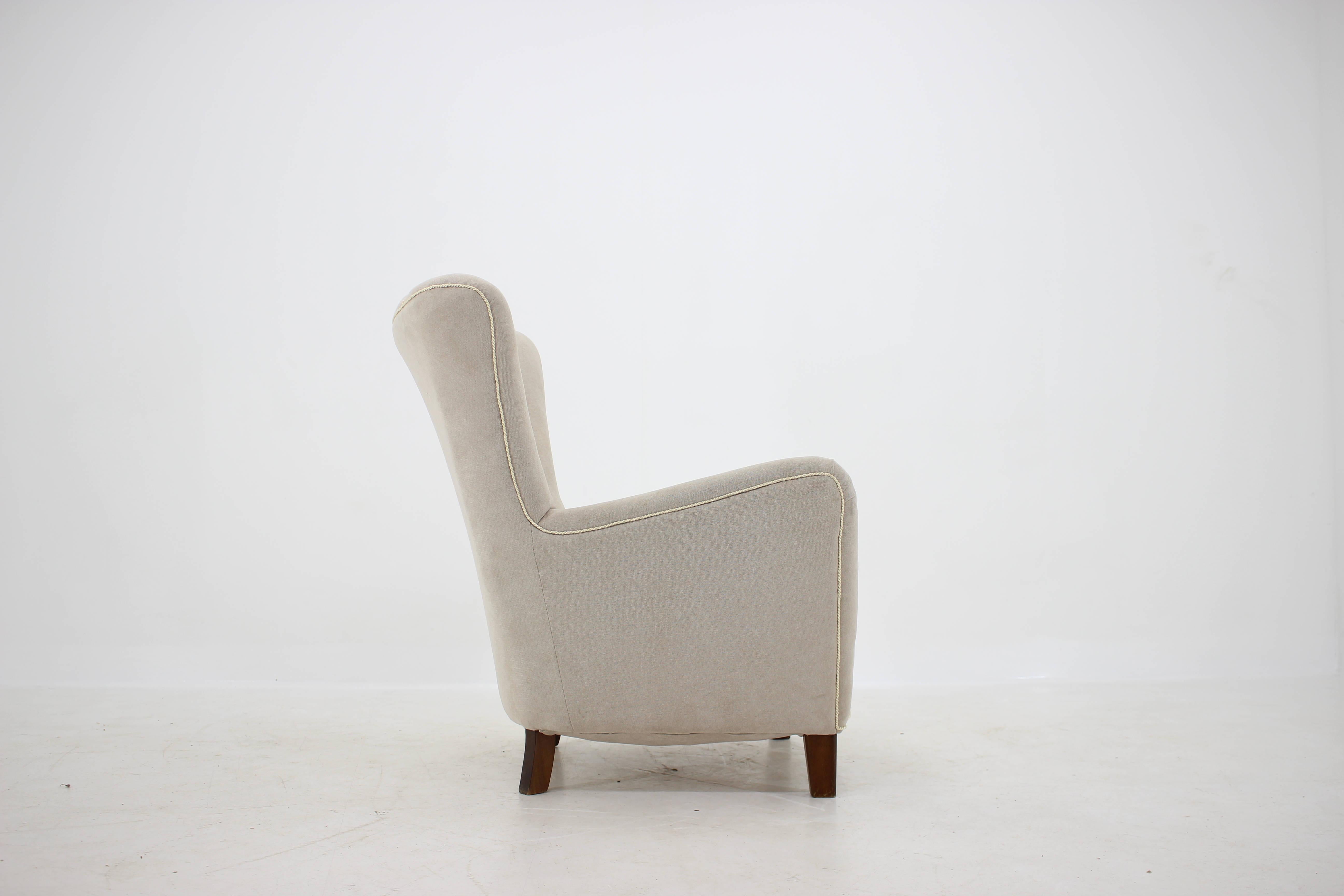 Mid-Century Modern 1950s Danish Armchair