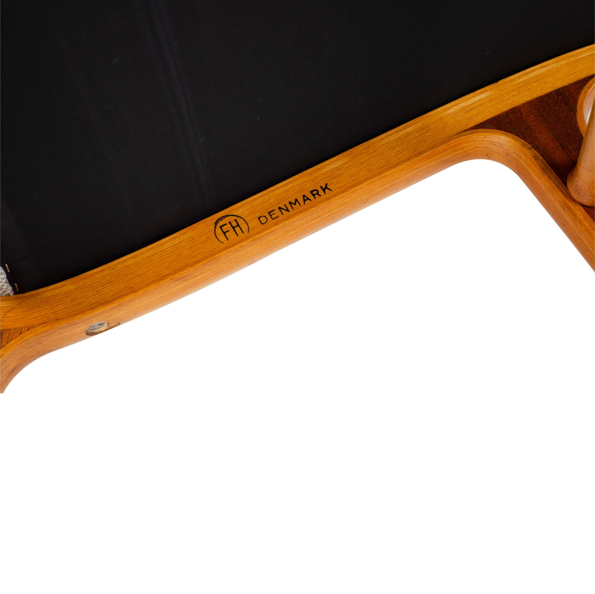 Laminé Chaise Ax par Peter Hvidt & Orla Mölgaard-Nielsen pour Fritz Hansen en vente