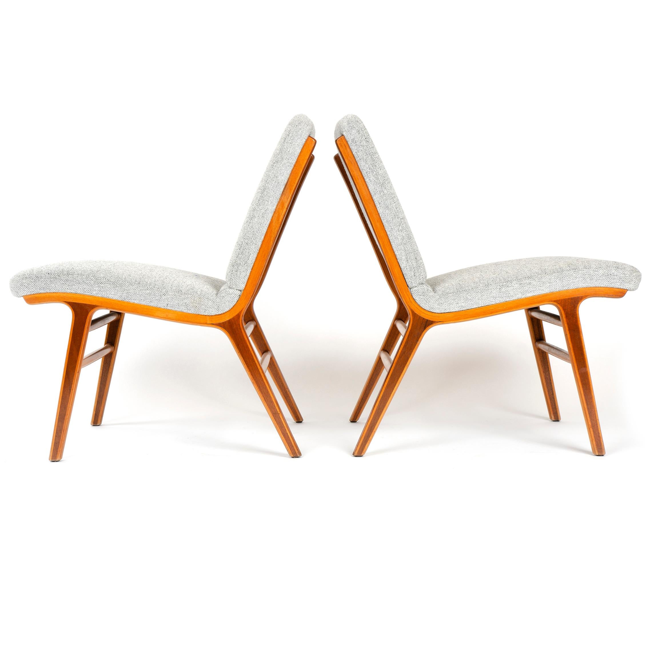 Chaises danoises « Ax » des années 1950 par Peter Hvidt & Orla Mölgaard-Nielsen pour Fritz Hansen Bon état - En vente à Sagaponack, NY