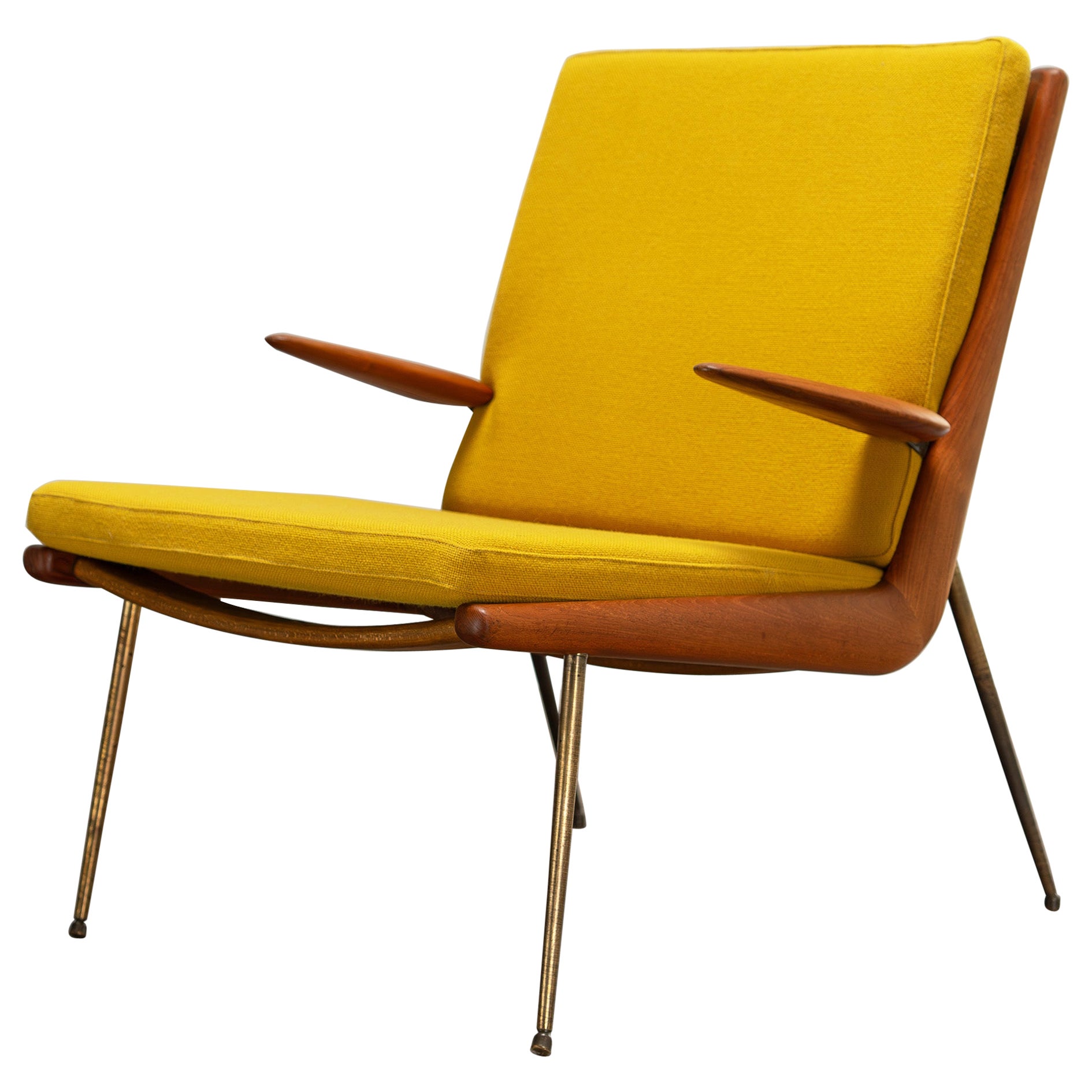Sedia danese "Boomerang" FD135 di Peter Hvidt & Orla Molgaard Nielsen, F&D, 1950.