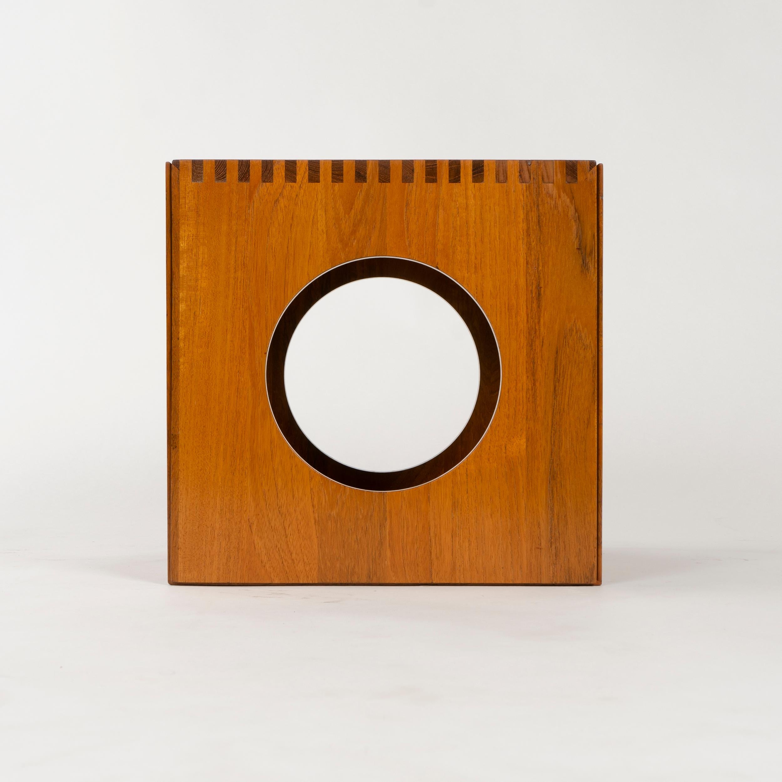 Scandinavian Modern 1950s Danish Cube End Tables by Jens H. Quistgaard for Richard Nissen