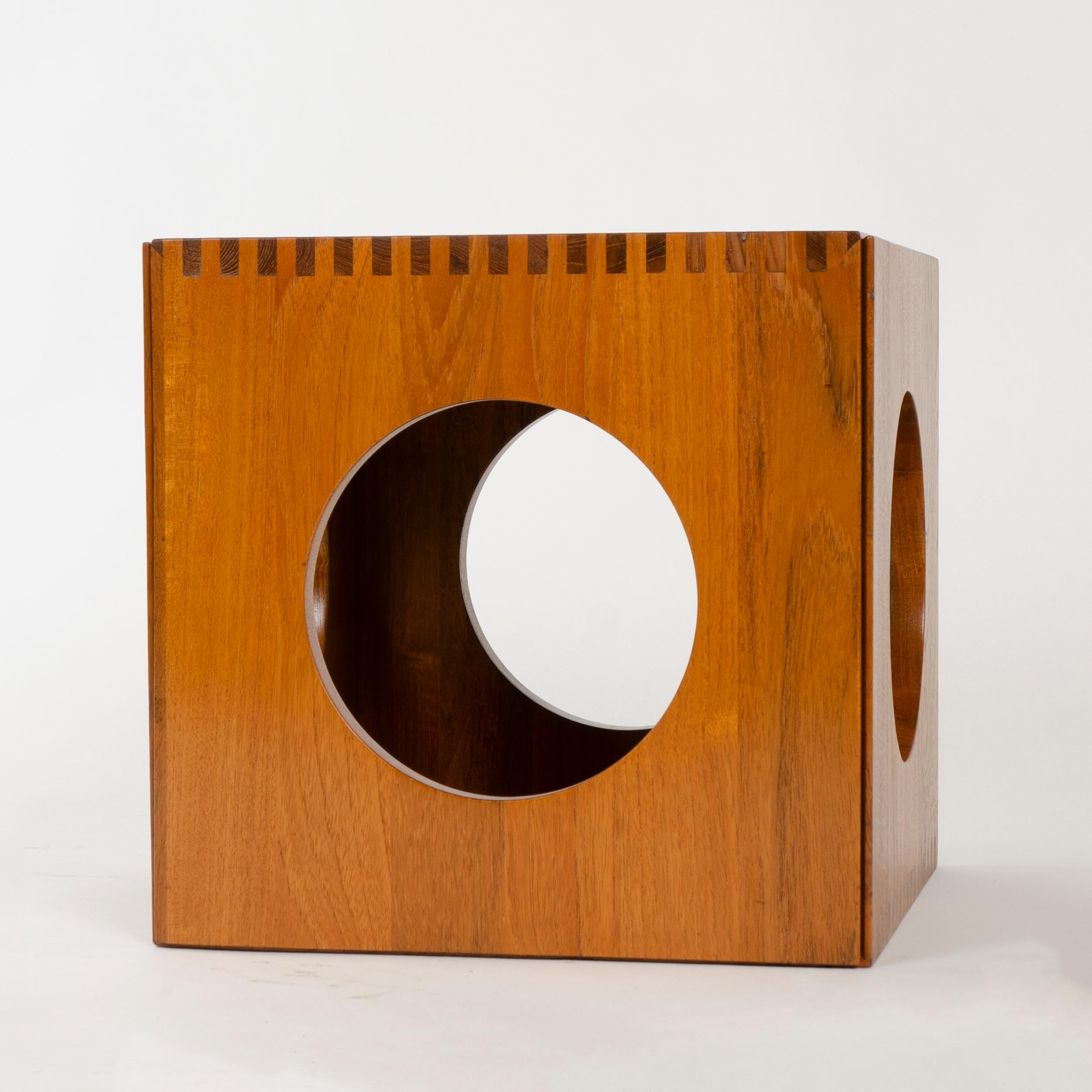 1950s Danish Cube End Tables by Jens H. Quistgaard for Richard Nissen 1