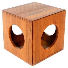 Vintage 1950s Danish Cube End Tables by Jens H. Quistgaard for Richard Nissen