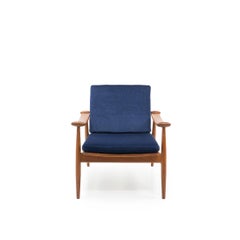 1950s Danish Design Classic Finn Juhl “Spade” Armchair, Upholstered in Mohair