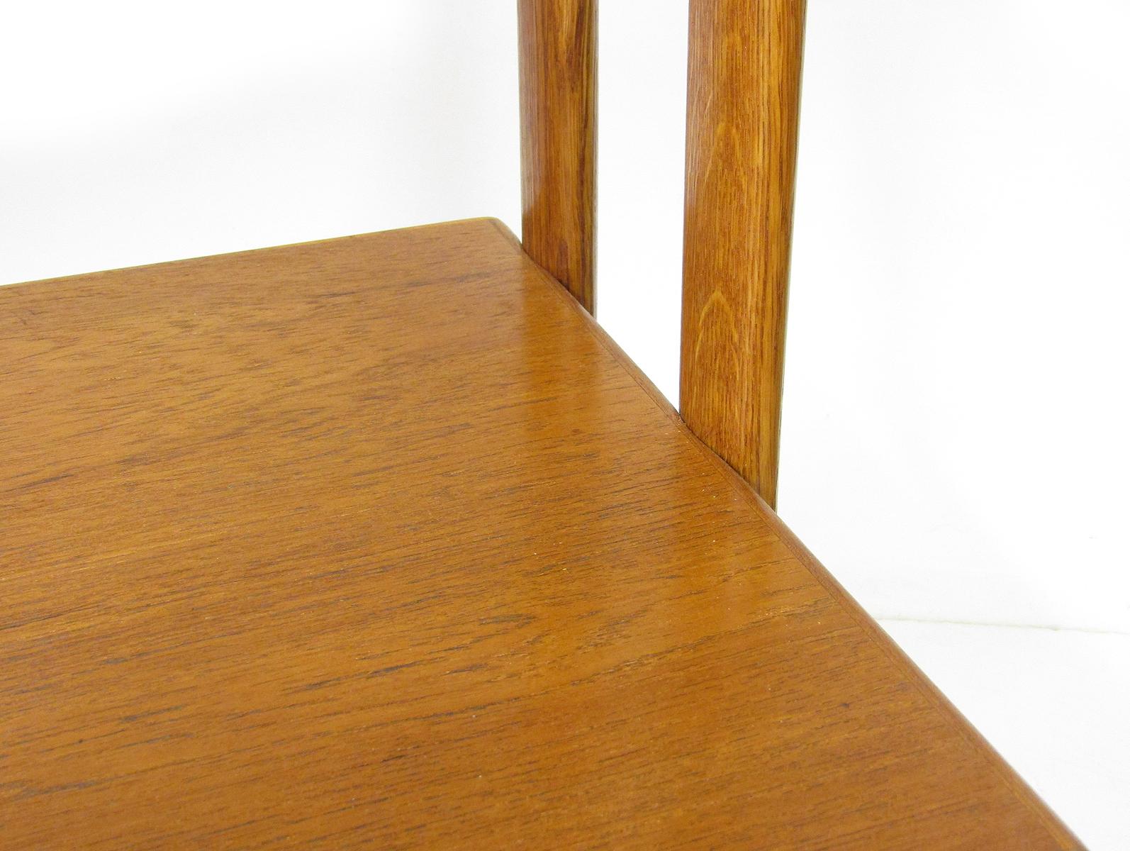 1950s Danish Free Standing Bookcase Room Divider by Kurt Ostervig 4