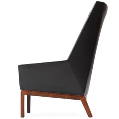 Chaise à haut dossier d'Erik Kolling Andersen pour Peder Pedersen, 1953