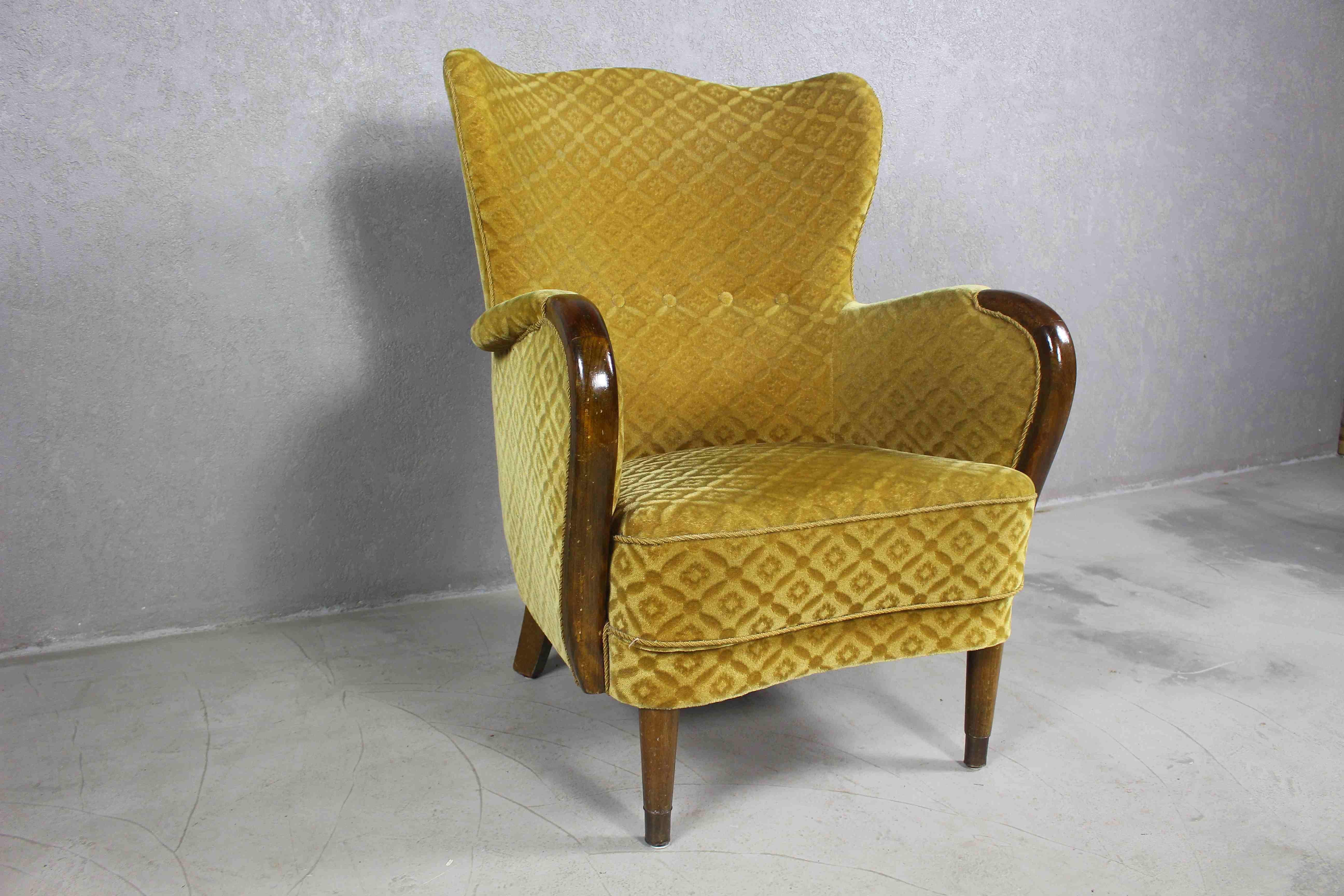 1950s Danish Mid Century Chair For Sale 5
