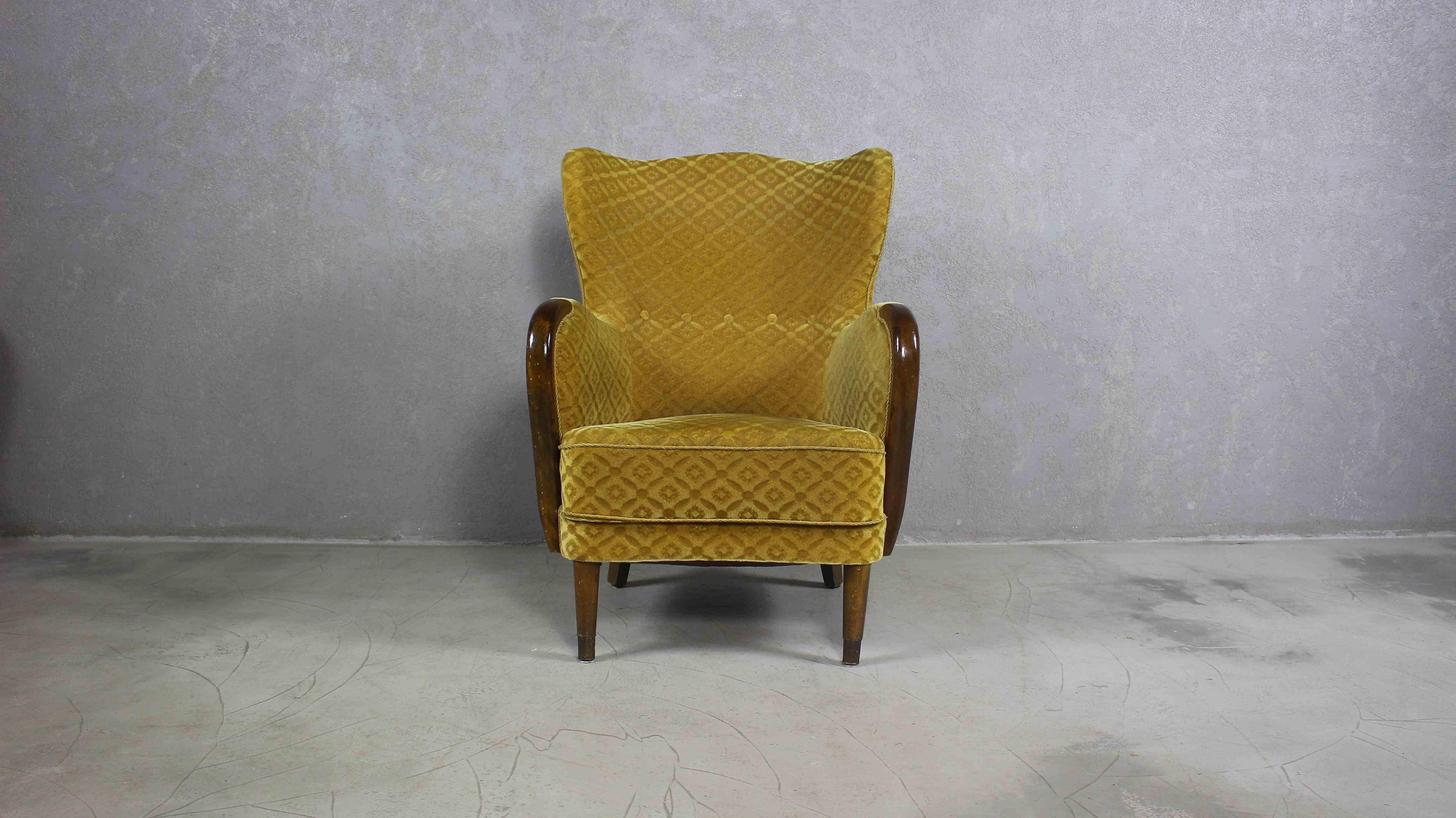 Mid-Century Modern Chaise danoise des années 1950 en vente