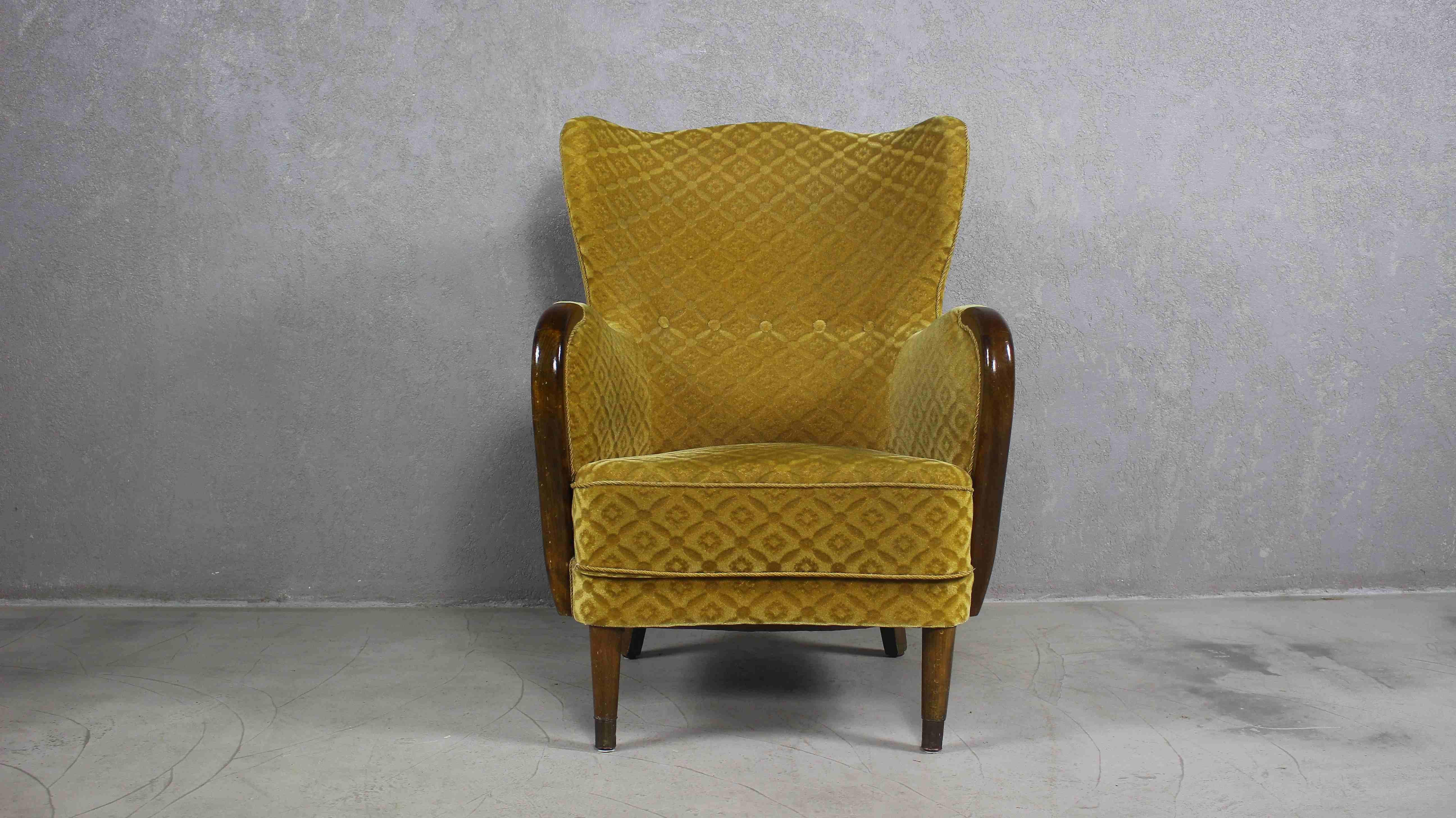 1950s Danish Mid Century Chair For Sale 1
