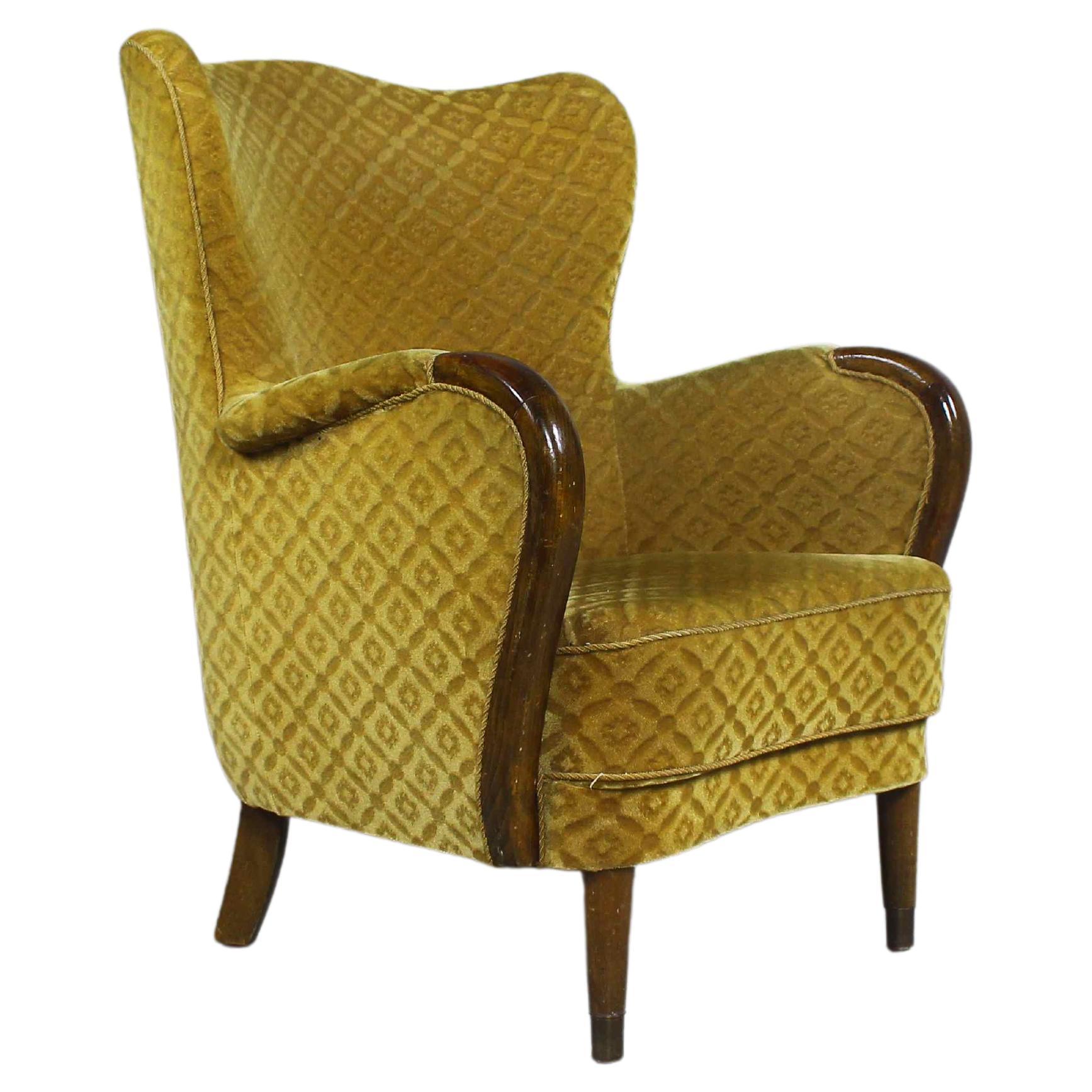 1950s Danish Mid Century Chair For Sale