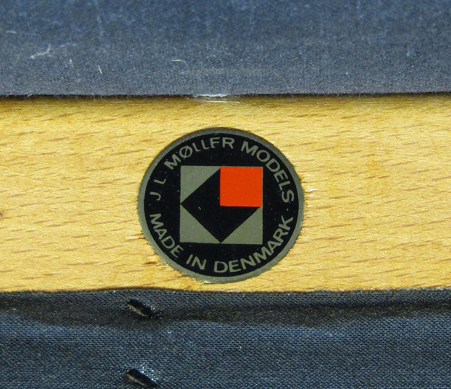 Sedia da pranzo danese Model 78 di Niels Moller del 1950 in teak in vendita 2