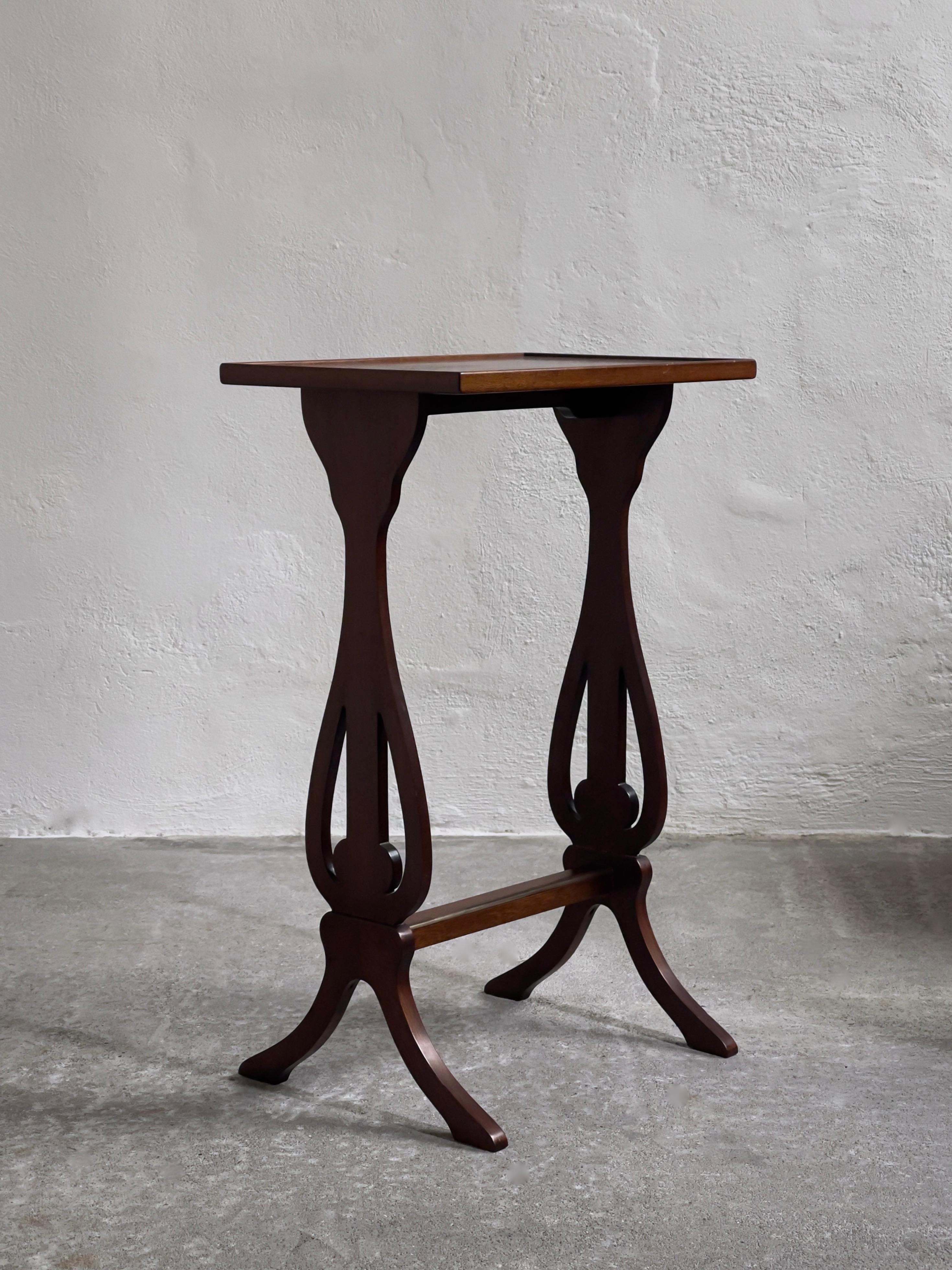 20th Century 1950s Danish Modern Candle Stand by Lysberg Hansen Royal Court Supplier For Sale