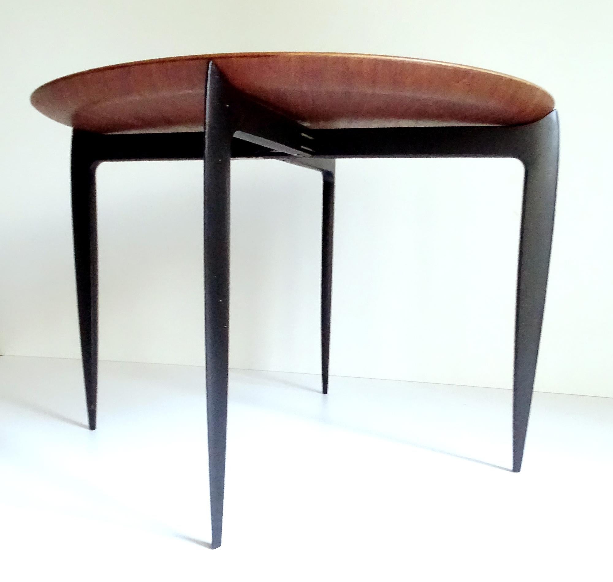 Teak 1960s Scandinavian Friz Hansen & Sven Age Wilumssen Side Table  For Sale