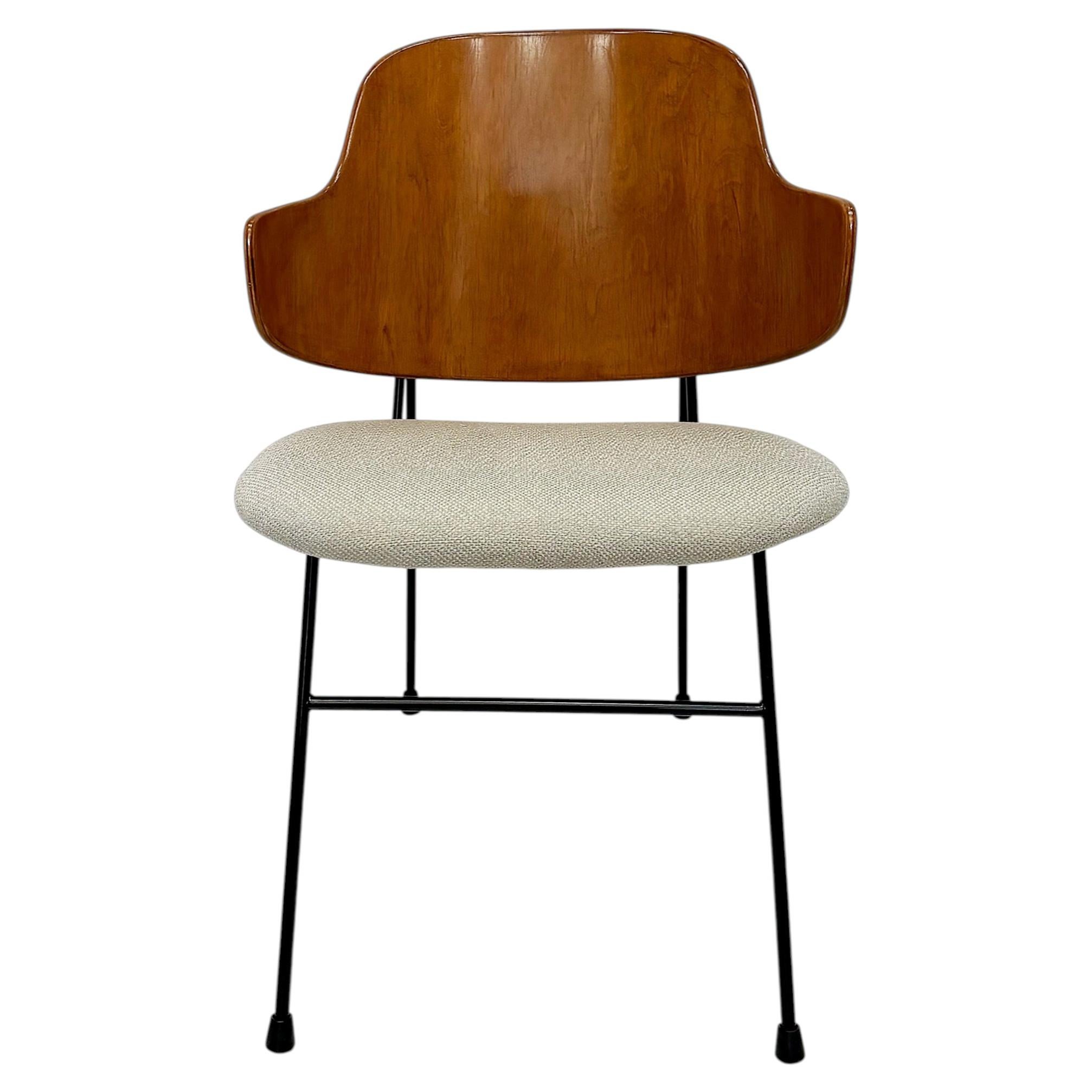 1950s Danish Modern Ib Kofod Larsen Penguin Chair, Totally Restored