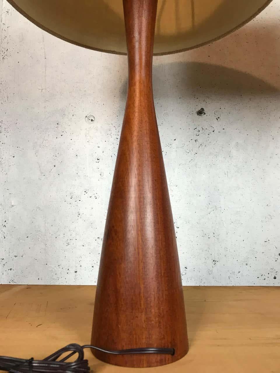 Table Lamps in Teak after Phillip Lloyd Powell 5