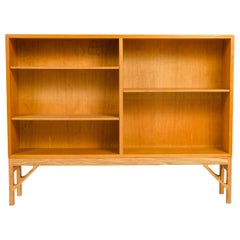 1950s Danish Oak Bookcase by Borge Mogensen