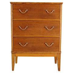 1950s Danish Oak Chest of Drawers