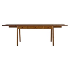 1950s Danish Oak + Teak Desk by Poul Volther