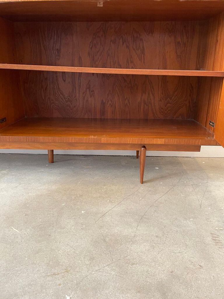 1950's Danish Rosewood and Mahogany Sideboard with Bar 1