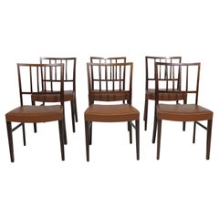 1950s Danish Rosewood Dining Chairs in Manner of Jacob Kjaer