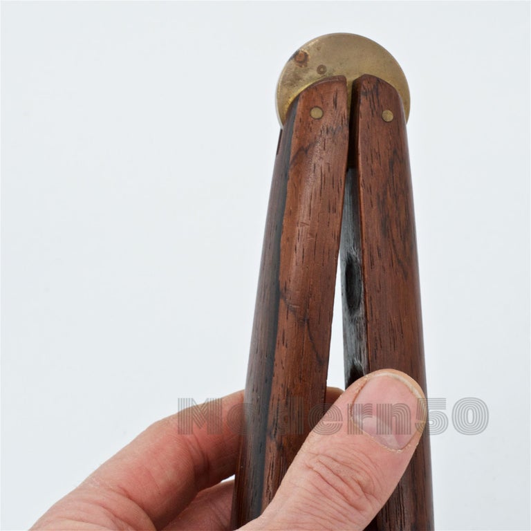 1950s Danish Rosewood Nutcracker Christmas Midcentury Functional Gift