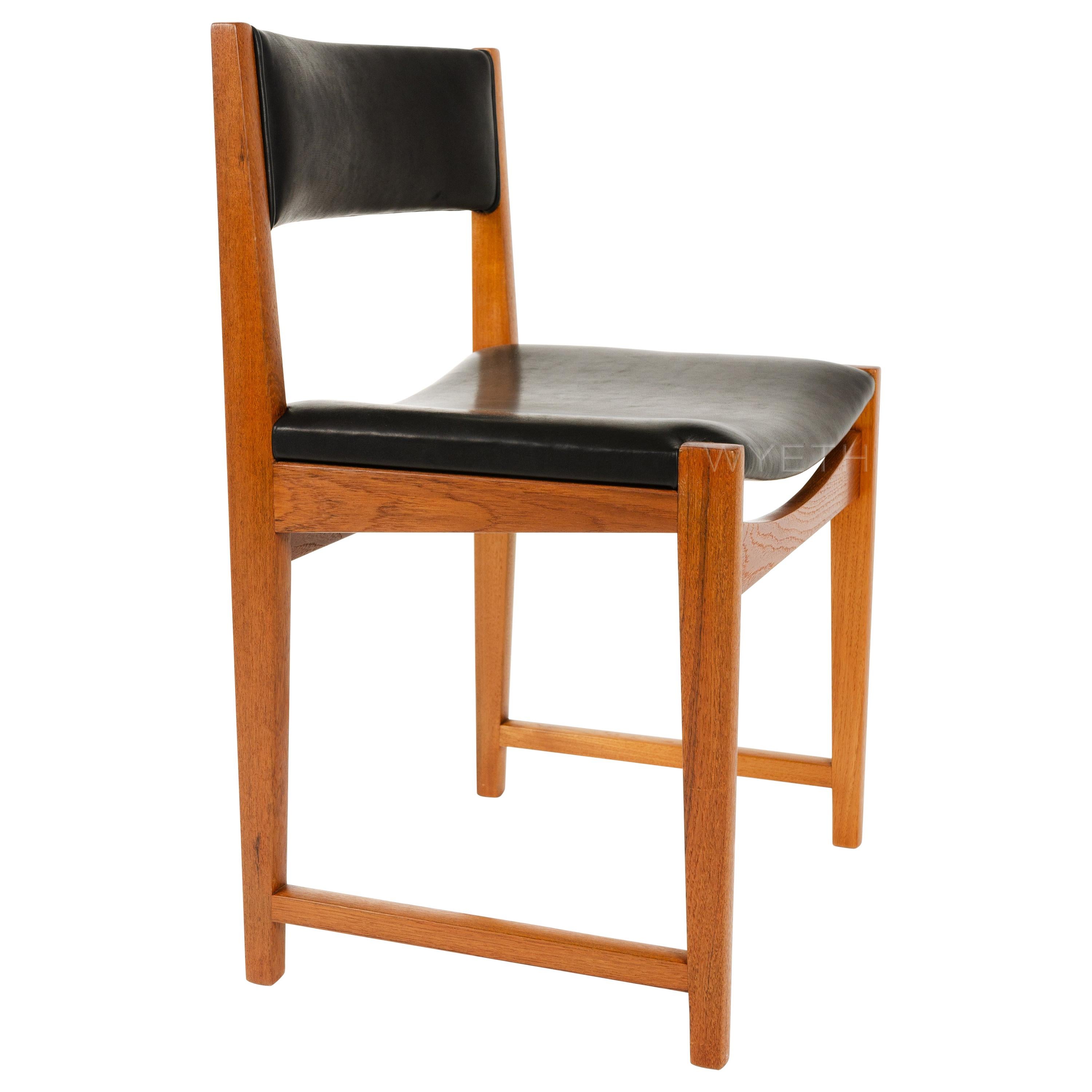 1950s Danish Set of Eight Dining Chairs by Peter Hvidt & Orla Mölgaard-Nielsen For Sale