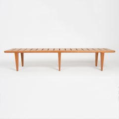 Slatted Bench by Hans J. Wegner for Johannes Hansen